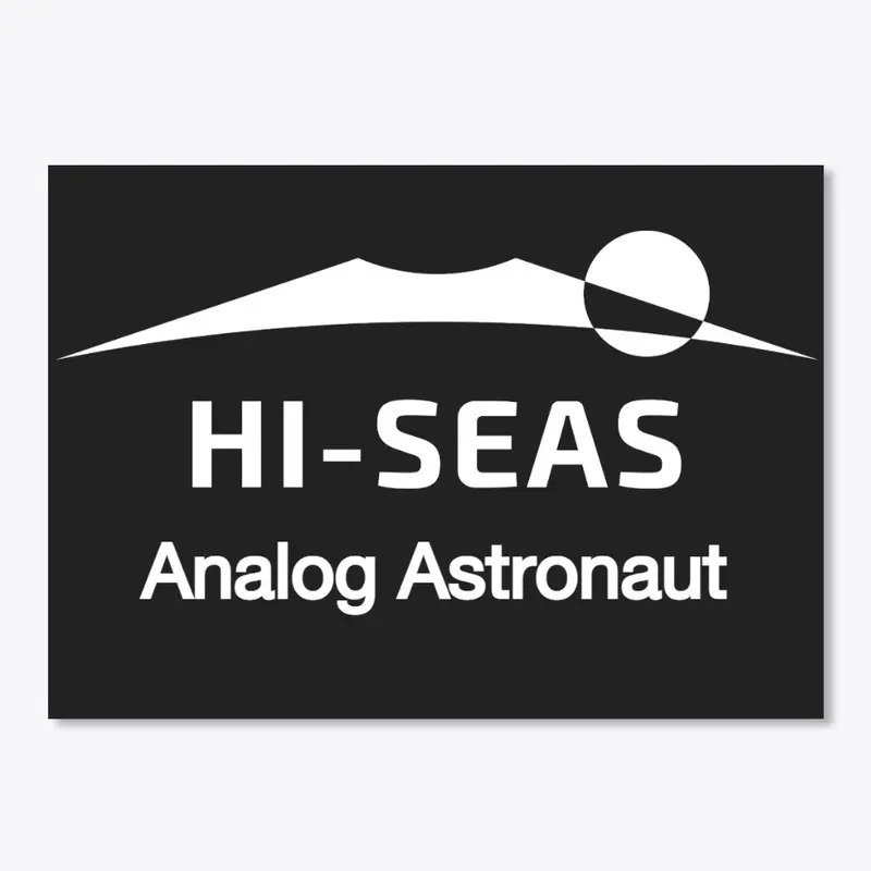 HI-SEAS analog astronaut in white