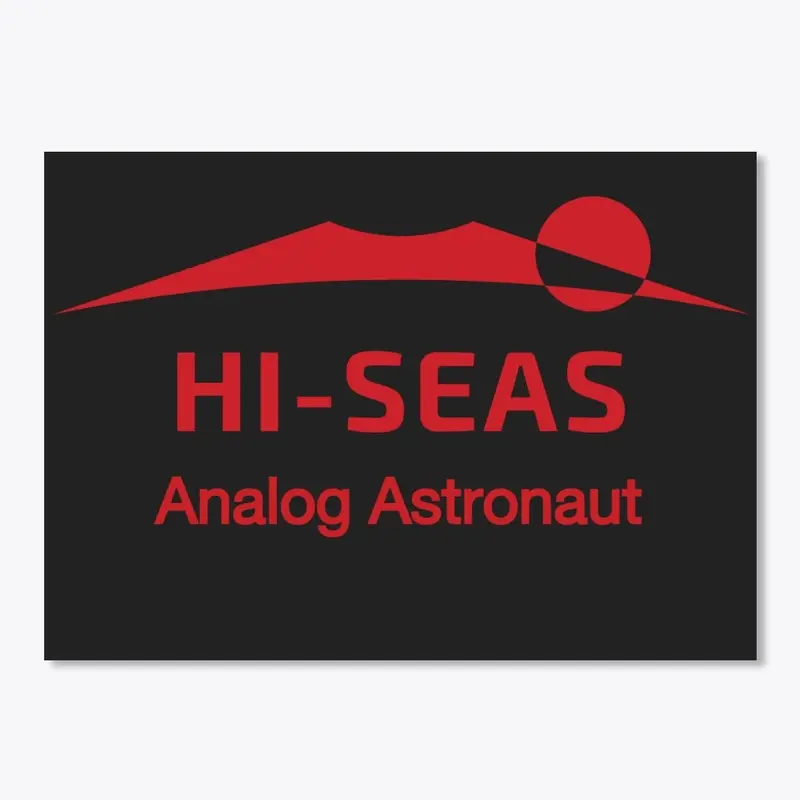 HI-SEAS analog astronaut in red