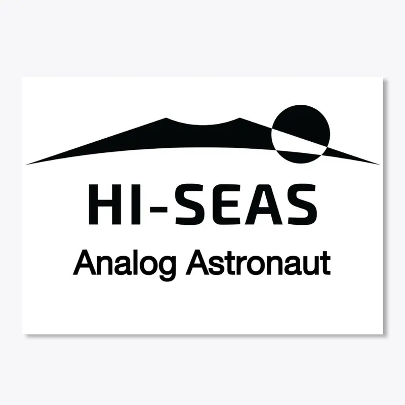 HI-SEAS analog astronaut in black